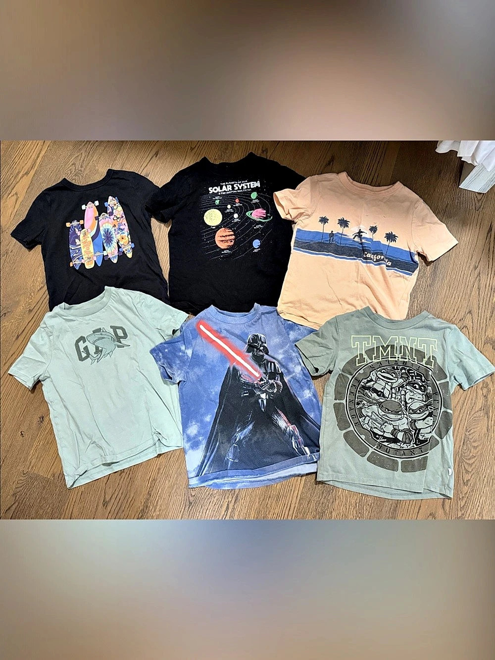 Gap Kids Graphic Tees 6-Piece Lot size S 6/7